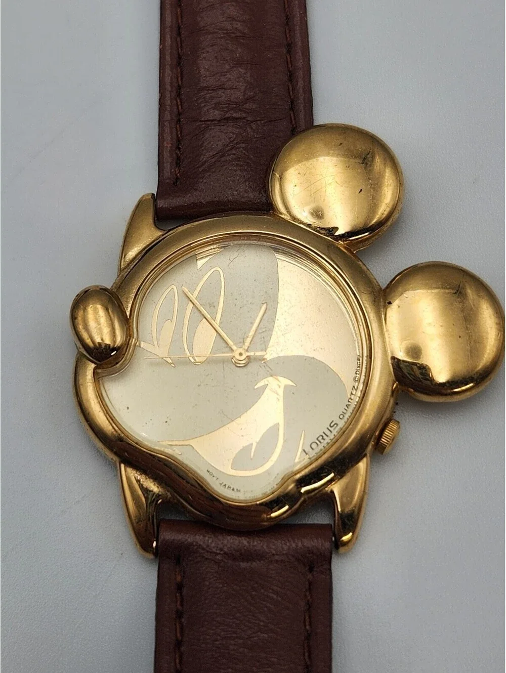 Lot of 2 Vintage Disney Mickey Mouse Wristwatches - Lorus & Accutime Not Tested - Picture 4 of 7